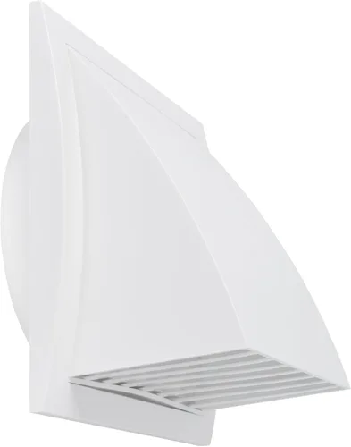 Miniatura 12 de Repa Market Campana de ventilación negra de 4 pulgadas para secadora, cubierta de conducto para paredes, capucha de protección de plástico ABS