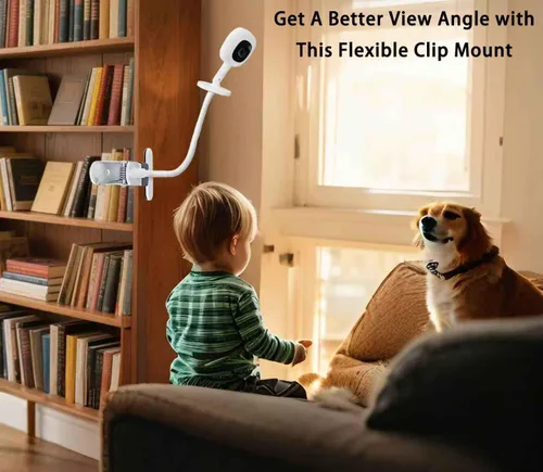 Miniatura 5 de Soporte para monitor de bebé Nanit Pro Smart Baby Monitor y Flex Stand Baby Monitor, HelloBaby HB6550/HB65/HB66/HB248/HB6351/HB40/HB6339, ANMEATE