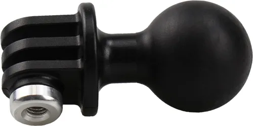 Miniatura 5 de QKOO Soporte de bola para GoPro Hero 13 12 11 10 9 8 7 6 5 4 3+ 3 Negro 2018 Max Session Fusion, Osmo Action, AKASO, SJCAM Cámara - Adaptador