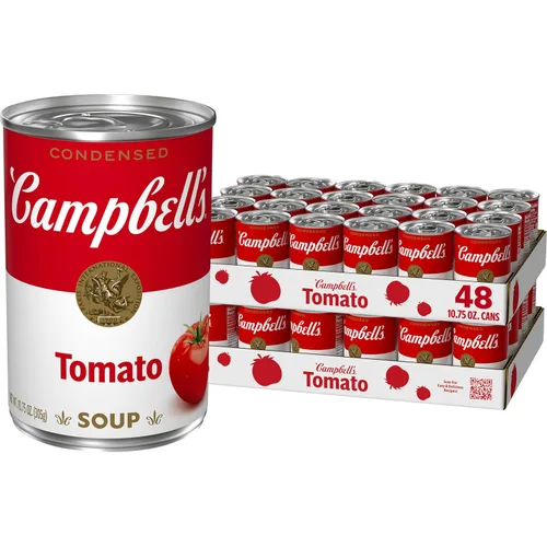 Miniatura 14 de Campbell's Condensed Healthy Request - Sopa de tomate, lata de 10.75 onzas (paquete de 12) (el embalaje puede variar)