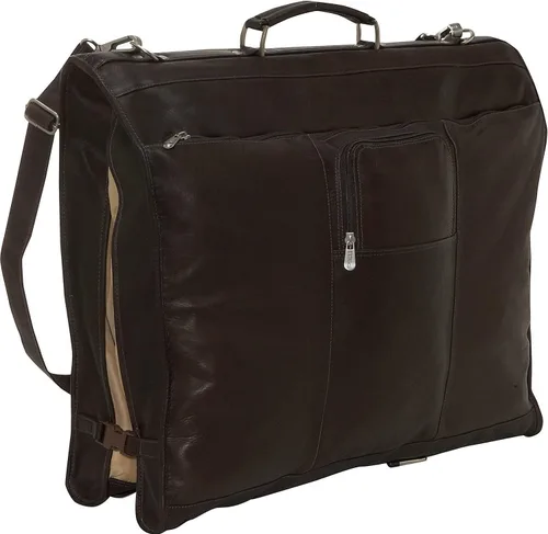 Miniatura 4 de Piel Leather Bolsa de ropa Elite, Chocolate, Bolsa de ropa Elite