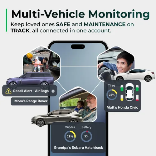 Miniatura 6 de Pantalla de condición activa para coches FIXD