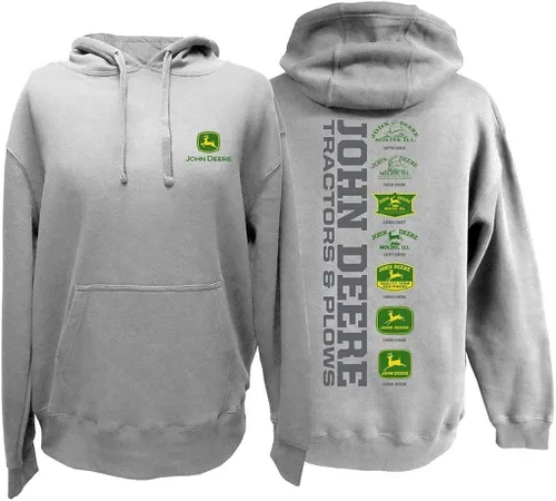 Miniatura 2 de John Deere TRACTORS & PLOWS - Sudadera con capucha para hombre