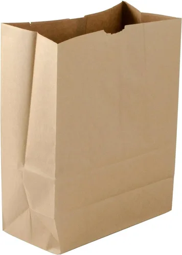 Miniatura 2 de Shop&Save Bolsas Grandes de Papel para Comestibles, 12x7x17 Kraft Marrón Saco de Barril Resistente 57 Lbs, Bolsas para Comestibles y Comida