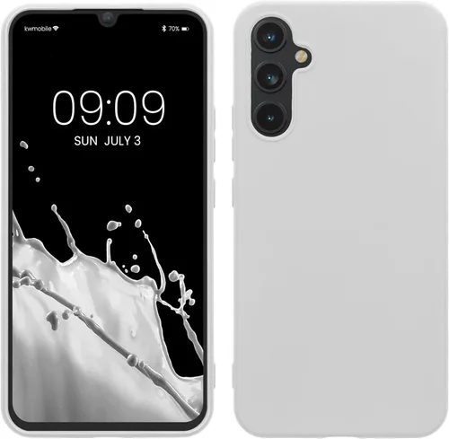 Miniatura 104 de kwmobile Funda compatible con Samsung Galaxy A23 4G / 5G - Funda de silicona TPU metálica suave y delgada - Rojo oscuro metálico