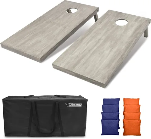 Miniatura 83 de GoSports Juego de tablas de cornhole de madera de tamaño reglamentario de 4 x 2 pies, incluye funda de transporte y bolsas de frijoles