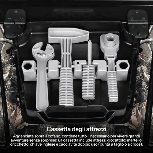 Miniatura 9 de Peg Perego Gaucho PRO Realtree Camo 24 voltios, vehículo todoterreno extra grande