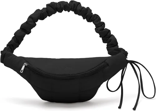 Miniatura 13 de WESTBRONCO Riñoneras para mujeres y hombres, bolsa para cinturón con bolsillos con cremallera, riñoneras modernas, bolsas cruzadas ligeras de 1