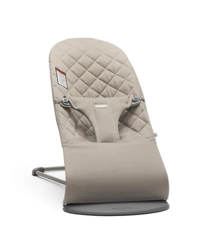 Miniatura 31 de BabyBjörn Bouncer Bliss Silla de rebote para bebé, Malla, Antracita Gris Beige