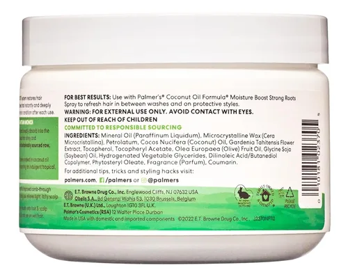 Miniatura 2 de Palmer's Fórmula de aceite de coco Moisture Gro, 8.8 onzas