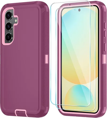 Miniatura 9 de ONOLA Funda para Samsung Galaxy S23 FE con protector de pantalla HD, resistente, a prueba de golpes y caídas, 3 capas, para Galaxy S23 FE de 6.4
