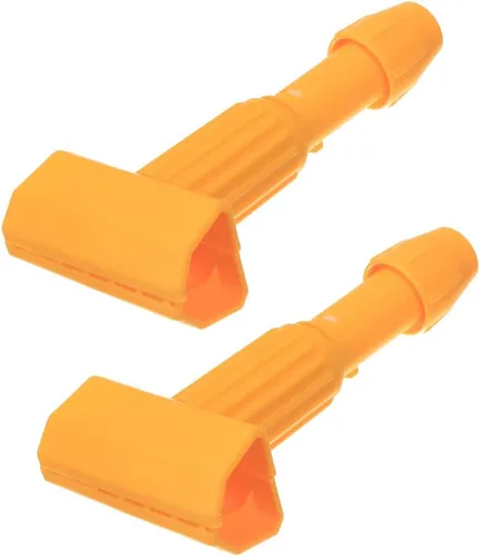 Miniatura 10 de Abrazaderas de trapeador comercial, mango de trapeador de cambio rápido, soporte de repuesto de cabezal de trapeador resistente, mango de trapeador