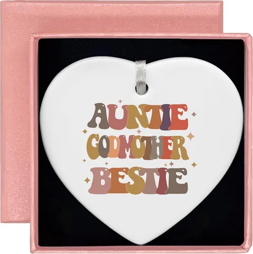 Miniatura 175 de Adorno Colgante Navideño en Forma de Corazón - Felicitaciones por la Nueva Casa, Regalo para Nuevo Propietario - Adorno para la Casa de Compradores