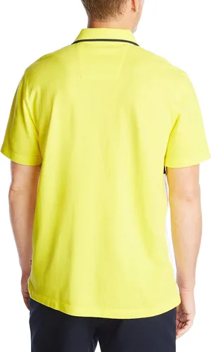 Miniatura 3 de Nautica Polo de manga corta 100% algodón piqué bloque de color para hombre