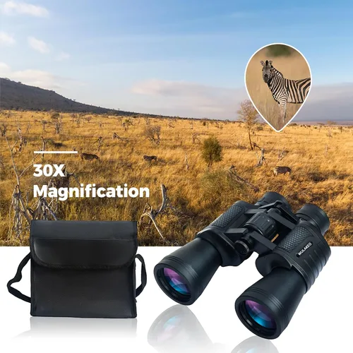 Miniatura 7 de Binoculares de alta potencia de 30 x 50 para adultos, binoculares compactos impermeables con visión de poca luz para observación de aves, caza