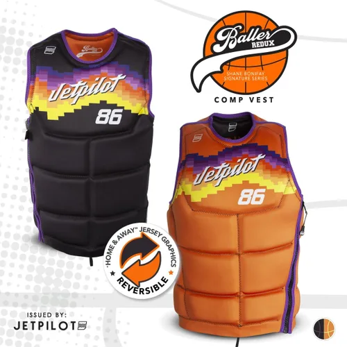 Miniatura 3 de Jetpilot Bonifay Baller - Chaleco reversible de neopreno