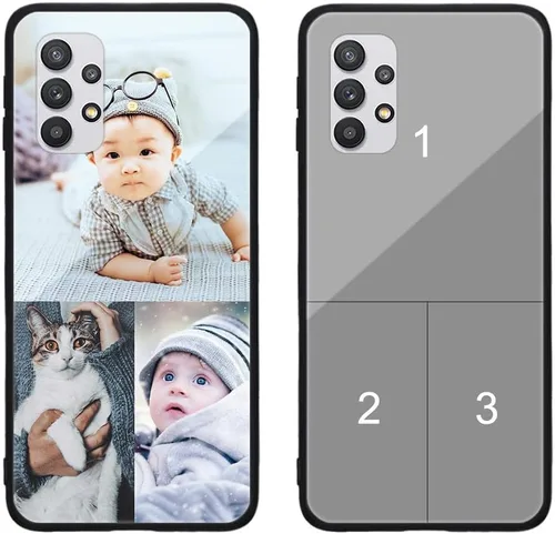 Miniatura 545 de Funda de teléfono personalizada para Samsung Galaxy S22+ / S22 Plus 5G, funda de TPU suave de vidrio templado antiarañazos personalizada con foto