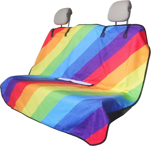 Miniatura 13 de Funda protectora de asiento de automóvil, para asientos delanteros, para entrenamiento de gimnasio, correr, nadar, playa y senderismo, impermeable