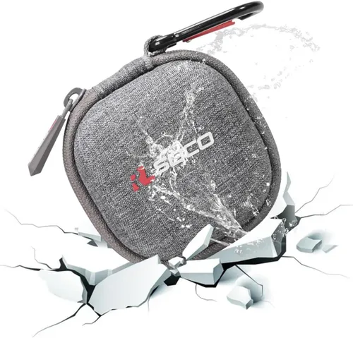 Miniatura 5 de RLSOCO Anker Soundcore P20i/Life P3 - Funda rígida para auriculares inalámbricos Bluetooth con cancelación de ruido, color gris, a prueba de golpes
