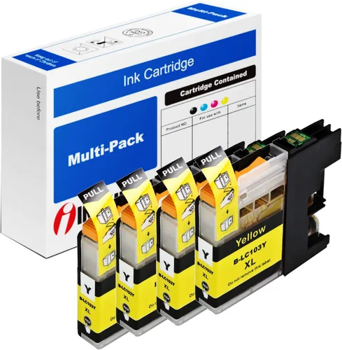 Cartucho de tinta compatible de repuesto para Brother LC103 LC-103 XL MFC-J285DW MFC-J4410DW MFC-J450DW MFC-J470DW MFC-J475DW MFC-J650DW MFC-J6520DW