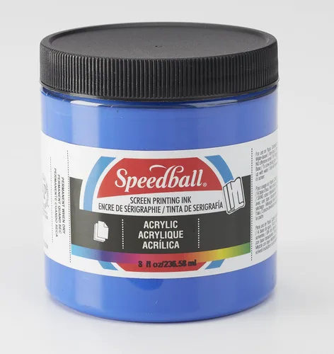 Miniatura 9 de Speedball, 4630, Tinta acrílica para impresión de pantalla, 8 fl oz. 237 ml, Violeta