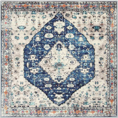 Miniatura 193 de Lahome Alfombra Bohemia Tribal Lavable de 3 x 5, Alfombras Antideslizantes para Entrada, Dormitorio, Sala de Estar, Vintage, Ultra Suave, No