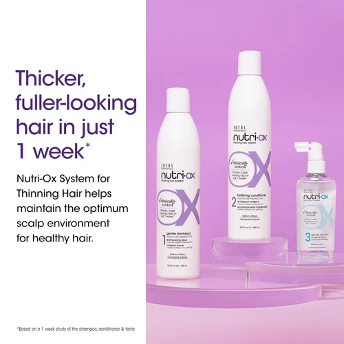 Miniatura 3 de NUTRI-OX Acondicionador fortificante tratado químicamente para cabello adelgazante teñido Cabello más grueso y de aspecto más completo Probado