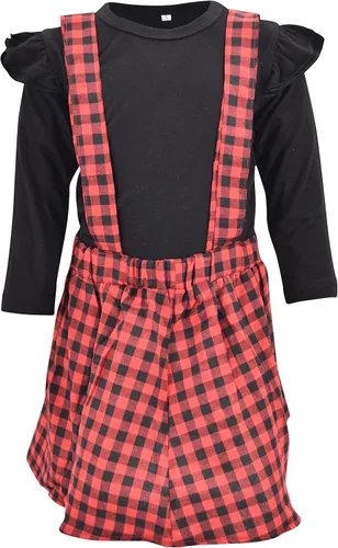 Miniatura 48 de Unique Baby Girls 2pc Skirt Set Outfit Long Sleeve Top with Skirt