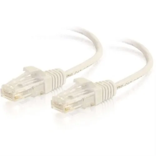 Miniatura 121 de C2G/Cables to Go 27872 Cable de red Ethernet cruzado Cat6 sin blindaje (UTP) sin enganche, amarillo (2,13 metros/7 pies)