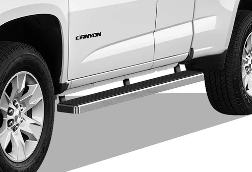 Miniatura 13 de APS Estribos laterales (barras nerf, pasos laterales, barras de paso) Compatibles con Chevy Colorado GMC Canyon 2015-2026 camioneta de cabina doble