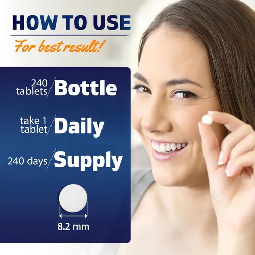 Miniatura 4 de Vitamatic Boro quelado (como glicinato) 10 mg 240 tabletas - Apoya el equilibrio hormonal, la salud ósea y el tejido conectivo