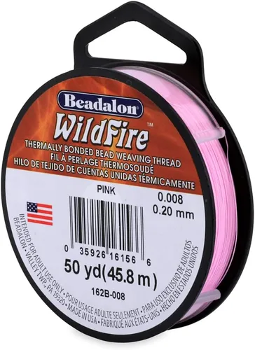 Miniatura 33 de Beadalon Wildfire Ultra - Beading Thread, Beading Supplies for Crafters, Jewelry Makers, Beaders. Braided Fishing Line