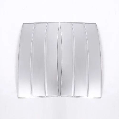 Miniatura 3 de YIWANG Cubierta de moldeo de ventilación de aire para puerta lateral de coche ABS cromado para Land Rover Range Rover Vogue 2013-2020 Juego de 2