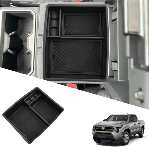 Miniatura 10 de Ruiya Organizador de consola 4Runner 2014-2024 para Toyota 4Runner 5ª generación, accesorios de material ABS, reposabrazos consola guantera, Toyota