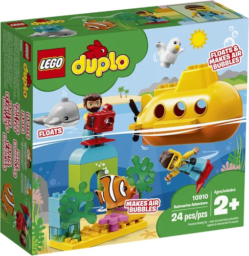 Miniatura 4 de LEGO DUPLO Town Submarine Adventure 10910 Kit de construcción (24 piezas)