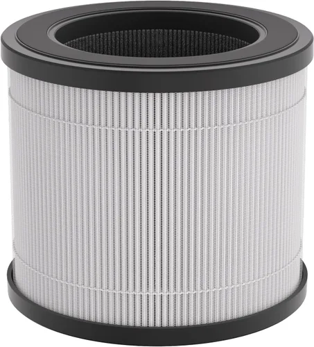 Miniatura 7 de FULMINARE Purificadores de aire para dormitorio H13 True HEPA filtro de aire, limpiador de aire silencioso con luz nocturna, purificador de aire