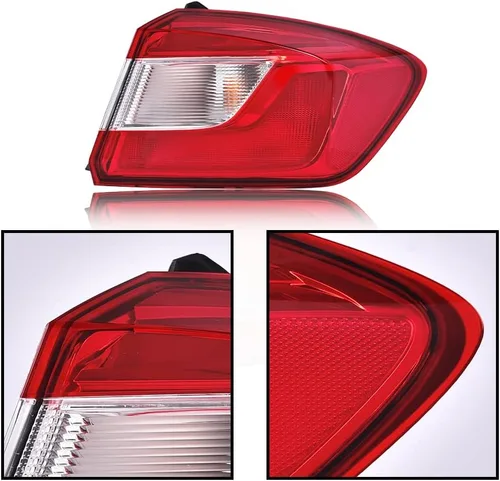 Miniatura 9 de G-PLUS Luz Trasera Compatible con Faro Trasero de Freno para Chevy Cruze LS LT LTZ Premier Sedán de 4 Puertas 2016-2019 con Bombillas y Arnés