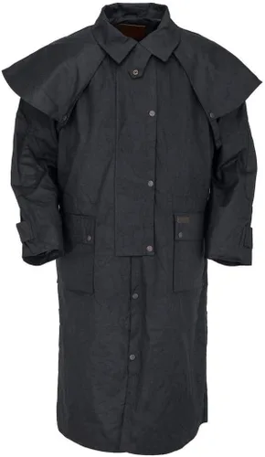 Miniatura 8 de Outback Trading Company Unisex 2042 Low Rider Impermeable Transpirable De Longitud Completa Oilskin Duster Coat