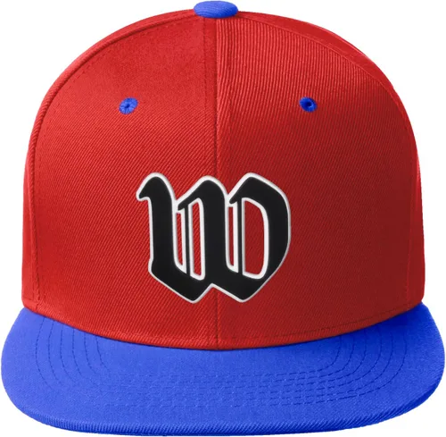 Miniatura 527 de Daxton Gorra clásica con visera de billete plano con letras del alfabeto inglés antiguo de la A a la Z