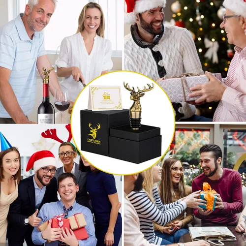 Miniatura 7 de LKKCHER Tapón de Botella de Vino en Forma de Bicicleta, Lindos Regalos de Vino para Hombres Mujeres, Regalos Vintage de Bicicleta y Ciclismo
