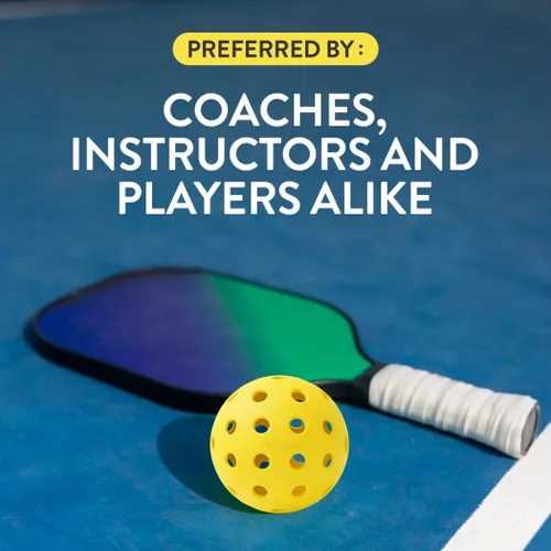 Miniatura 8 de Outdoor Pickleball Balls USAPA Approved for Tournament Play 6 12 48 Packs Durable 40-Hole Design Ideal for All Skill Levels Pickleball Accessories