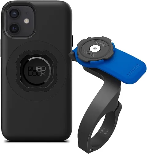 Miniatura 22 de Quad Lock Soporte de teléfono para bicicleta Out Front para manillar (V3) con funda para teléfono MAG para iPhone XR