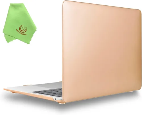 Miniatura 17 de Carcasa para MacBook Air de 13 pulgadas, UESWILL, carcasa rígida mate de tacto suave para MacBook Air de 13 pulgadas (Modelo A1466 / A1369) de Negro