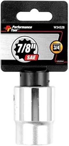 Miniatura 12 de Performance Tool W34855 - Llave de vaso estándar de 12 cantos de 3/4" 55mm