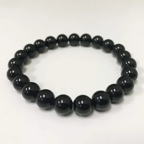 Miniatura 622 de Gem Avenue Handmade Round Bead Stretch Bracelet Unisex Natural Stone Beaded Jewelry for Men & Women, Elastic Wristband for Daily Wear