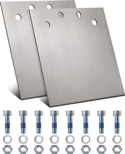 Firecore 2 cuchillas raspadoras de repuesto afiladas para raspador de piso SDS Max de 6 pulgadas de ancho, cuchilla de cincel de extracción Thinset