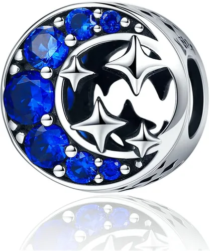 Miniatura 40 de BISAER Hamsa - Dije de mano de plata de ley, piedras preciosas azules de mal de ojo, se adapta a brazalete, pulsera, collar