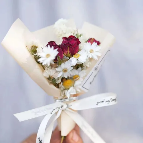 Miniatura 7 de Clips para ventilación de ambientador de auto pequeño, ramo de flores secas mini, clip de perfume para salida de aire acondicionado, decoración