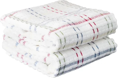 Miniatura 31 de Ritz Royale Collection - Juego de paños de cocina de 100 % algodón peinado, altamente absorbente, 13-3/4 x 12 pulgadas, 3 unidades, grafito sólido