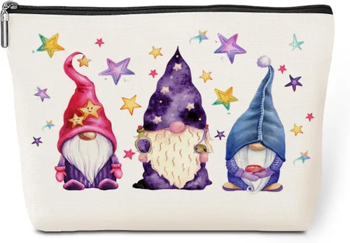 Miniatura 7 de jeilink Lindo bolso de maquillaje divertido erizo bolsas cosméticos regalos erizo suministros de erizo para animales, Chica ama a los búhos, Casual